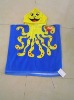 100% cotton reactive printed hooded beach towel