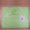 100% cotton reactive printed hooded towel