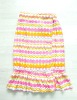 100% cotton reactive printed velour beach skirt towel