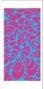 100% cotton reactive printed velour beach towel / terry beach towel