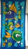 100%cotton reactive printing beach towel