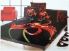 100% cotton reactive printing bedding cover set