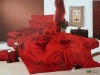 100% cotton reactive printing bedding cover set