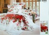 100% cotton reactive printing bedding cover set