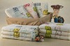 100%cotton reactive printing face towel