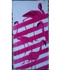 100%cotton reactive velet beach towel