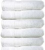 100% cotton reactive velour solid bath towel