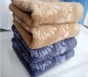 100% cotton reactive yarn dyed bath towel