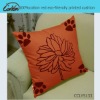 100%cotton red eco-friendly printed cushion