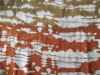 100% cotton rib voile fabric