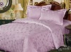 100% cotton sateen jacquard bedding set bedsheet textile bed sheets bed sheet designs
