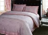 100% cotton sateen jacquard bedding set comforter set bed sheet bedding bed sheet