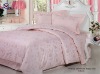 100% cotton sateen jacquard bedding set duvet cover bed cover bed sheet set