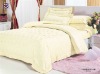100% cotton sateen jacquard bedding set home textile bedcover bedspread