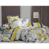 100%cotton sateen printed bedding sheet