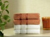 100% cotton satin border thick hotel hand towel