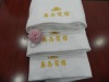 100% cotton satin embroidery bath towel