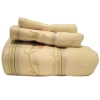 100% cotton satin embroidery towel set
