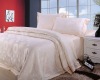 100%cotton  satin  jaquard bedding set