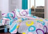 100 cotton satin printed bed sets