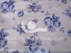 100%cotton satin printed bed sheet fabric
