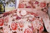 100%cotton satin printed bedsheet