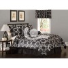 100%cotton satin printed duvet cover set