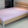 100% cotton satin /sateen stripe bed sheet/flat sheet