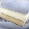 100% cotton satin terry bath towel
