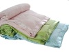100% cotton shell and 100% microfiber filling Blanket