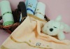 100%cotton soft embroidery face towel