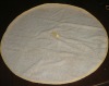 100% cotton soft round kitchen towel with hook