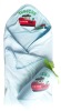 100% cotton soft with cute applique baby towel with hood