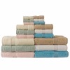 100% cotton solid bath towel set
