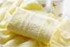 100% cotton solid bath towel with border