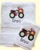 100% cotton solid color shop towel