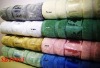 100% cotton solid color terry bath towel
