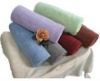 100% cotton solid dyed bath towel
