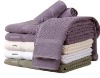 100% cotton solid dyed jacquard terry bath towel