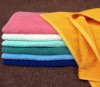 100% cotton solid dyed terry bath towel