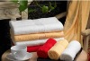 100% cotton solid dyed terry towel set
