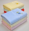 100% cotton solid embroidered bath towel