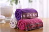 100% cotton solid hand towel with border