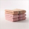 100% cotton solid hand towel with border
