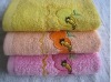 100% cotton solid hand towel with embroidery