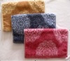 100% cotton solid jacquard face towel