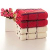 100% cotton solid yarn dyed hand towel