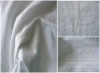100%cotton stripe embroidery and jacquard  crepe  fabric