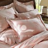 100% cotton stripe hotel bed linen custom