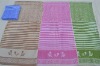 100%cotton stripe plain dyed small bath towel